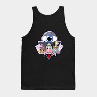 TMNT Ninja Turtles foot clan 80's Tank Top